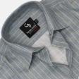 Stripes Blue Shirt : Business