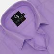 Plain Mauve Shirt : Business