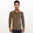 Plain Brown Shirt : Business