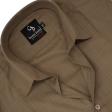 Plain Brown Shirt : Business