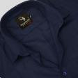 Plain Dark Blue Shirt : Business