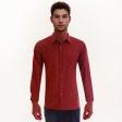 Plain Maroon Shirt : Business