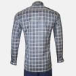 Checks Blue Shirt : Business