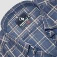 Checks Blue Shirt : Business