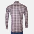 Checks Maroon Shirt : Business