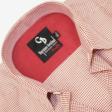 Checks Maroon Shirt : Business
