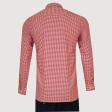 Checks Red Shirt : Business