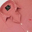 Checks Red Shirt : Business