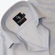 Checks Dark Gray Shirt : Business