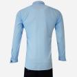 Plain Blue Shirt : Business