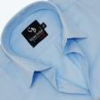 Plain Blue Shirt : Business