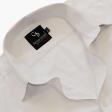 Self Design White Shirt : Business