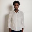 Self Design White Shirt : Business