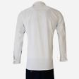 Self Design White Shirt : Business