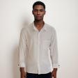 Self Design White Shirt : Business