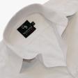 Self Design White Shirt : Business