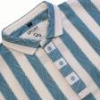 Print Aqua Blue T-shirt : Regular