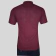 Selfdesign Maroon T-shirt : Regular