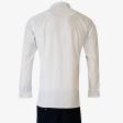 Self Design White Shirt : Business