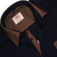 Combination Navy Blue Shirt : Ditto