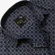 Print Navy Blue Shirt : Party