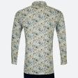 Print Gray Shirt : Party