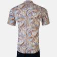 Print Blue Shirt : Ditto