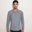 Self Design Blue Shirt : Ditto