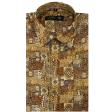 Print Gold Shirt : Ditto