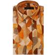 Print Orange Shirt : Ditto
