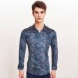 Print Blue Shirt : Ditto