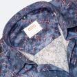 Print Blue Shirt : Ditto