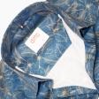 Print Blue Shirt : Ditto
