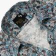 Print Blue Shirt : Party