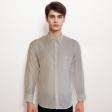 Self Design White Shirt : Business