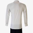 Self Design White Shirt : Business
