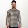 Checks Fawn Shirt : Business