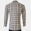 Checks Fawn Shirt : Business