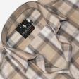 Checks Fawn Shirt : Business