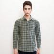 Checks Green Shirt : Business