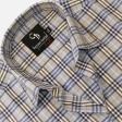 Checks Light Gray Shirt : Business