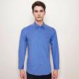 Plain Dark Blue Shirt : Business