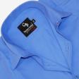 Plain Dark Blue Shirt : Business