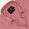 Stripes Red Shirt : Business