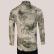 Print Gray Shirt : Party