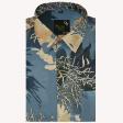 Print Gray Shirt : Party