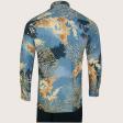 Print Gray Shirt : Party