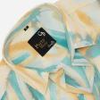 Print Green Shirt : Party
