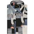 Print Gray Shirt : Party