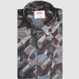 Print Gray Shirt : Ditto
